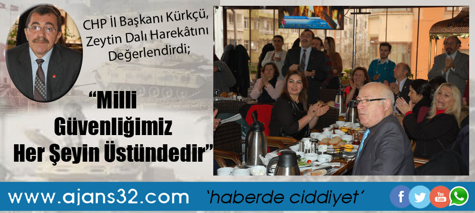 “Milli Güvenliğimiz Her Şeyin Üstündedir”