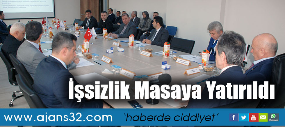 İşsizlik Masaya Yatırıldı