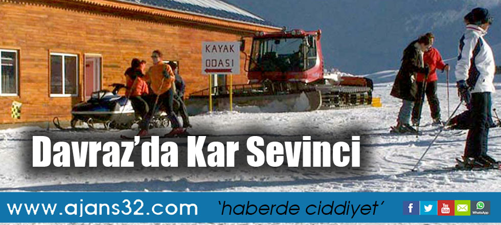 Davraz’da Kar Sevinci
