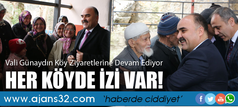 Vali Günaydın Köy Ziyaretlerine Devam Ediyor