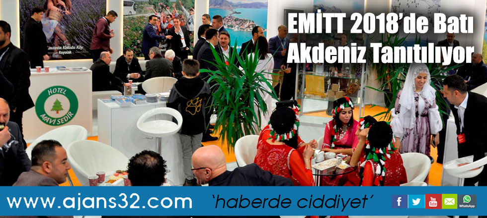 EMİTT 2018’de Batı Akdeniz Tanıtılıyor