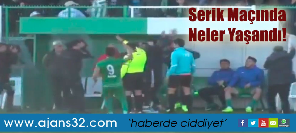 Serik Maçında Neler Yaşandı!