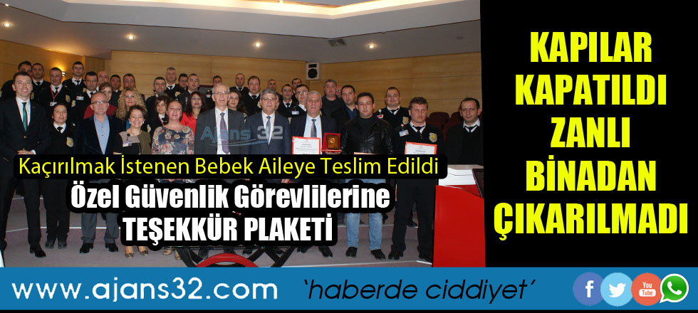 Kaçırılmak İstenen Bebek Aileye Teslim Edildi