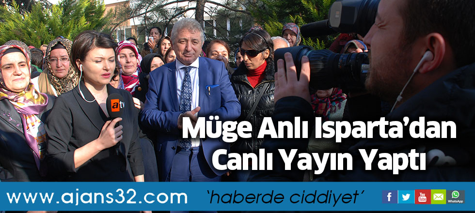 Müge Anlı Isparta’dan Canlı Yayın Yaptı