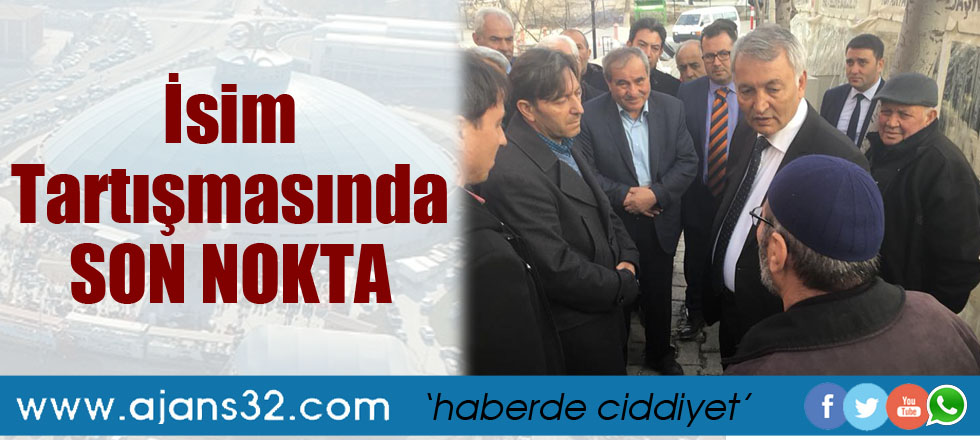 İsim Tartışmasına Belediye Son Noktayı Koydu