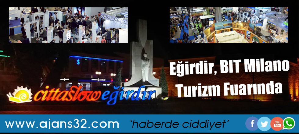 Eğirdir, BIT Milano Turizm Fuarında