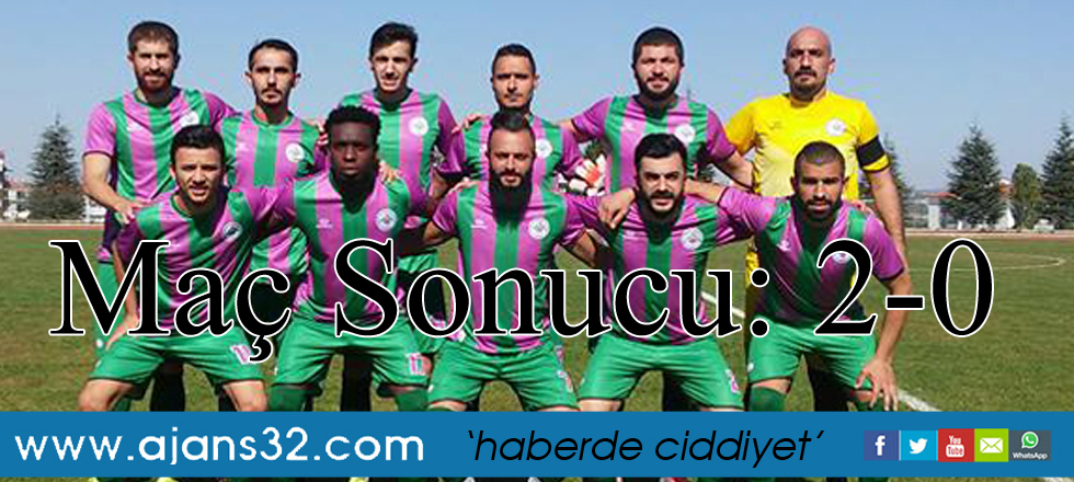 Maç Sonucu: 2-0