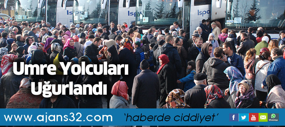 Umre Yolcuları Uğurlandı