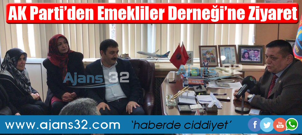 AK Parti’den Emekliler Derneği’ne Ziyaret