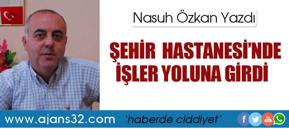 Şehir  Hastanesi’nde İşler Yoluna Girdi