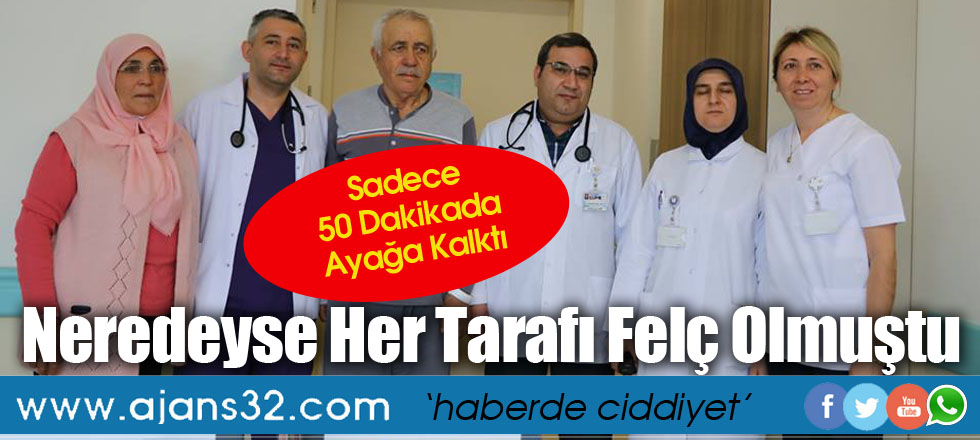 Sadece 50 Dakikada Ayağa Kalktı