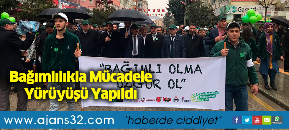 Bağımlılıkla Mücadele Yürüyüşü