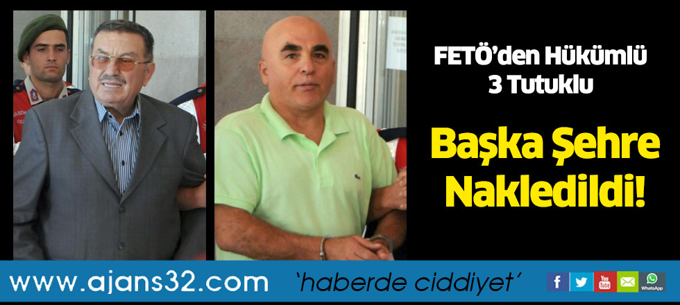 Başka Şehre Nakledildiler!
