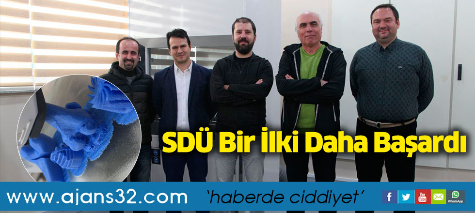 SDÜ Bir İlki Daha Başardı