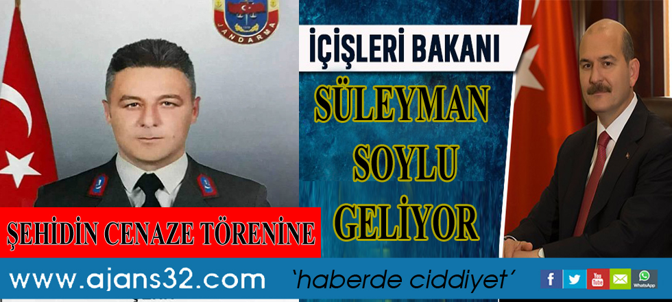 Şehidimizin Cenaze Törenine İçişleri Bakanı Soylu Geliyor