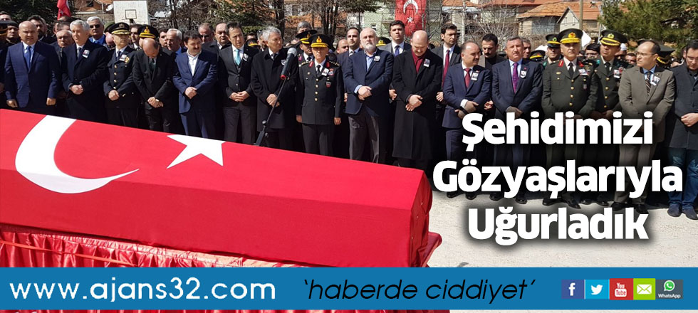Şehidimizi Gözyaşlarıyla Uğurladık