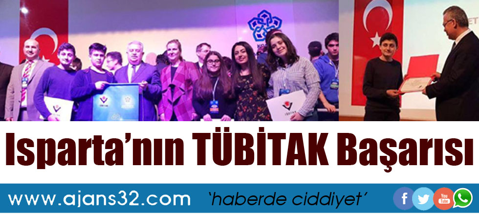 Isparta'nın TÜBİTAK Başarısı