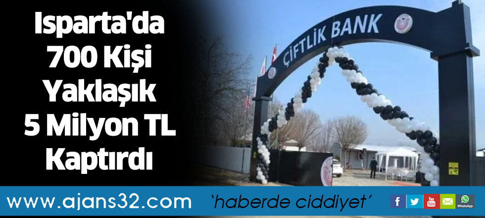 Isparta'da 700 Kişi Yaklaşık 5 Milyon TL Kaptırdı