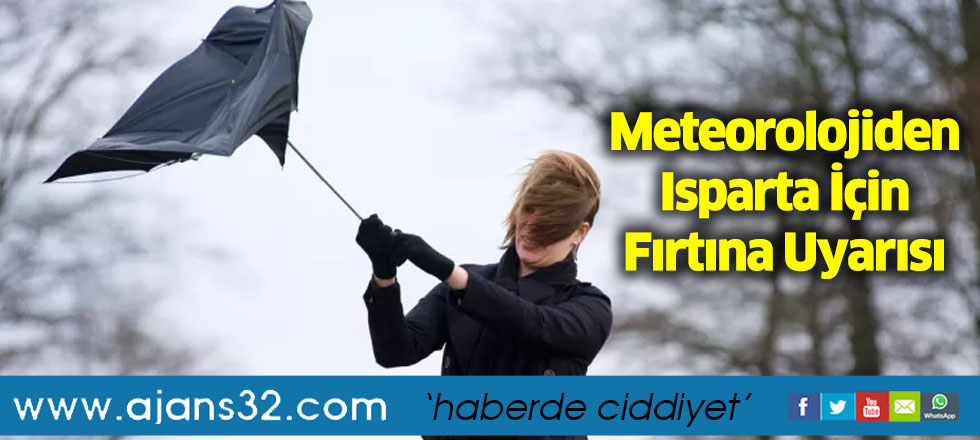 Meteoroloji'den Şiddetli Fırtına Uyarısı