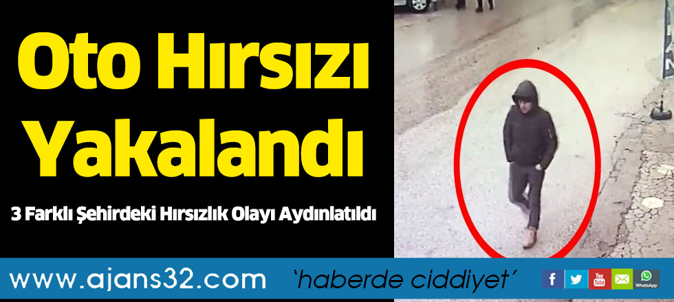 Oto Hırsızı Yakalandı