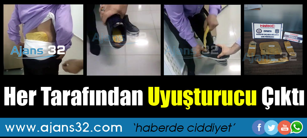 Her Tarafından Uyuşturucu Çıktı