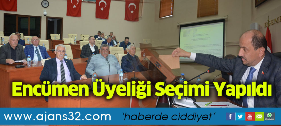Encümen Üyeliği Seçimi Yapıldı