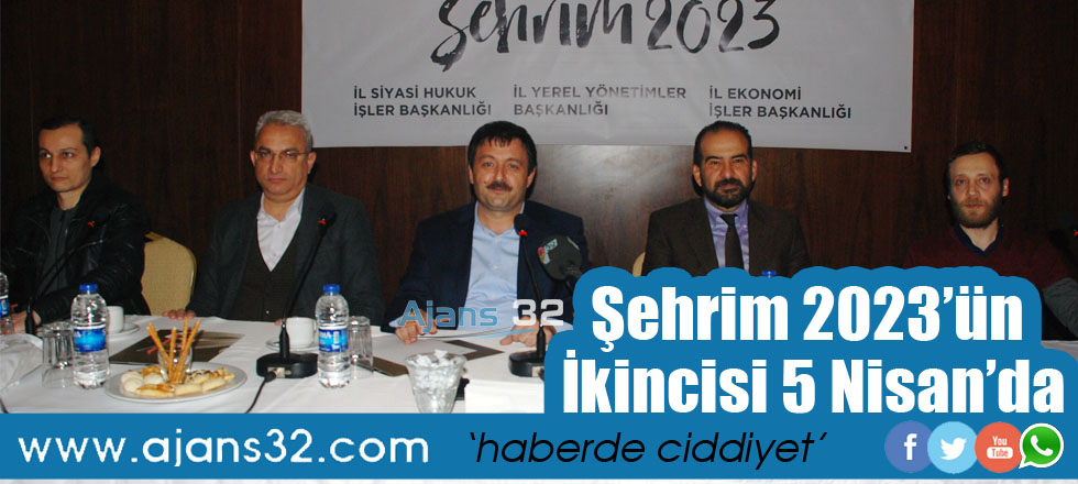 Şehrim 2023’ün İkincisi 5 Nisan’da