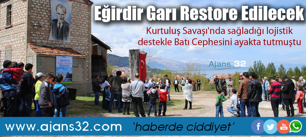 Eğirdir Garı Restore Edilecek