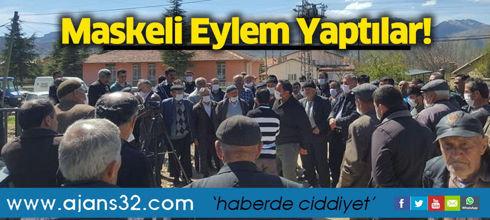 Maskeli Eylem Yaptılar!