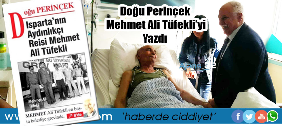 Doğu Perinçek Mehmet Ali Tüfekli'yi Yazdı