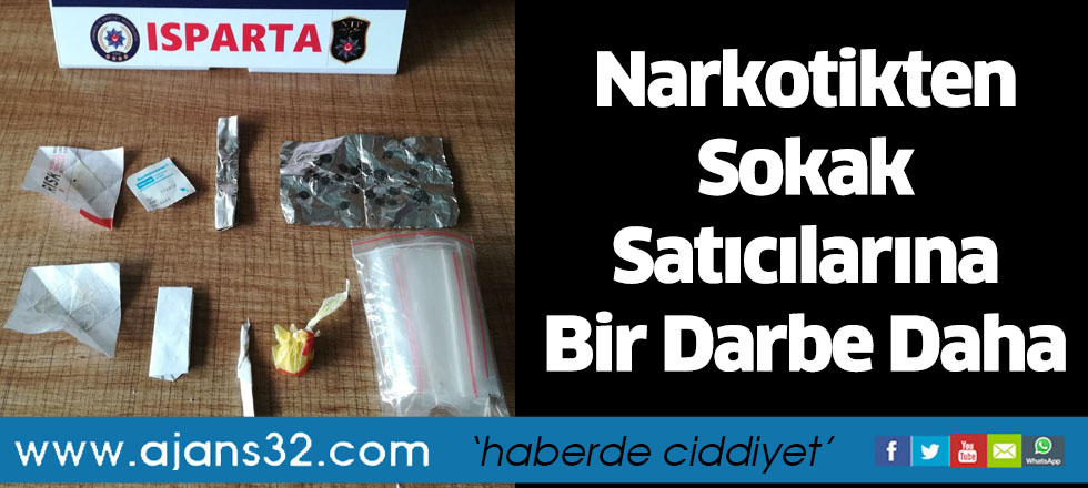 Narkotikten Sokak Satıcılarına Bir Darbe Daha