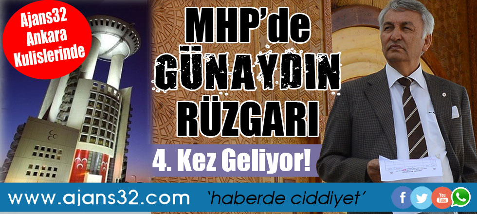 MHP'de Günaydın Rüzgarı!