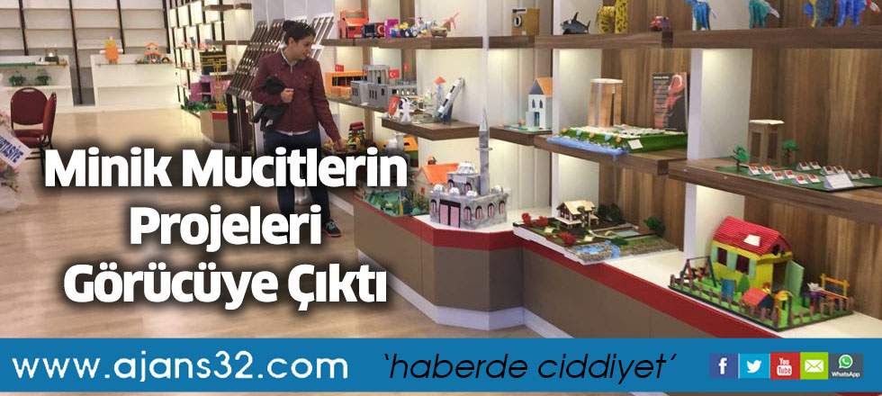 Minik Mucitlerin Projeleri Görücüye Çıktı