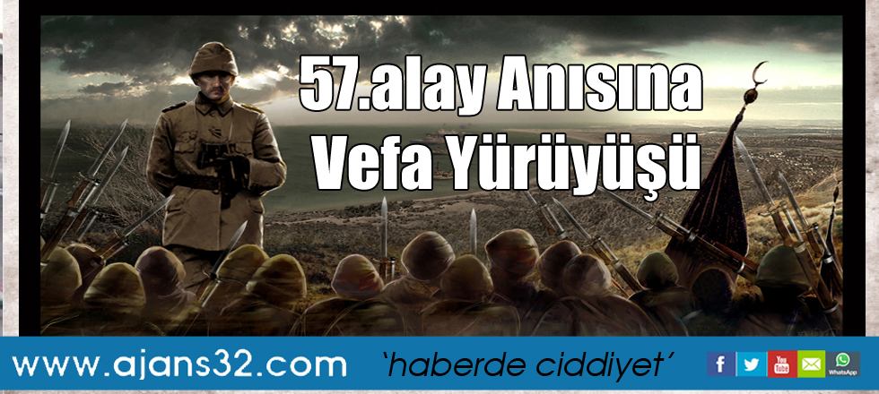 Gençlik Merkezi'nden '57.alay Anısına Vefa Yürüyüşü' Daveti