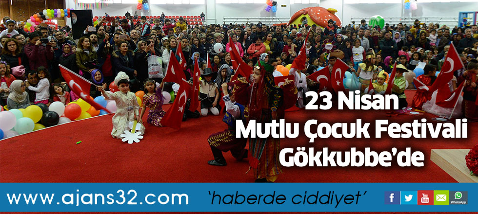 23 Nisan Mutlu Çocuk Festivali Gökkubbe’de