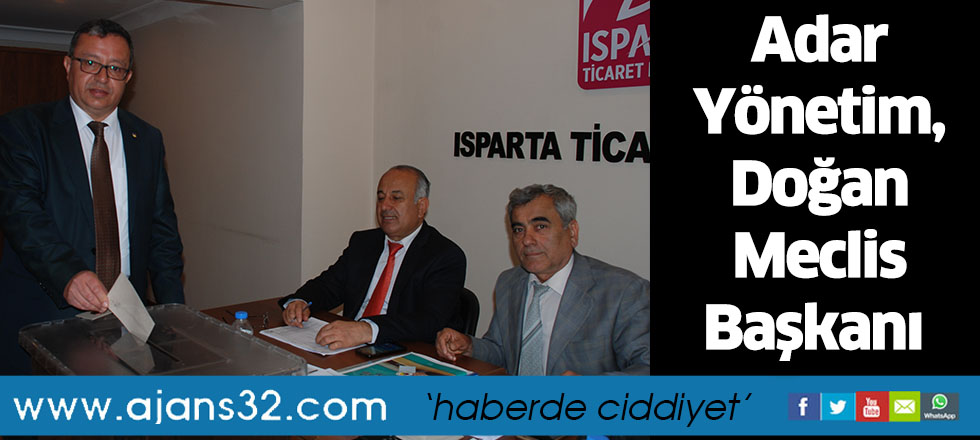 Adar Yönetim, Doğan Meclis Başkanı