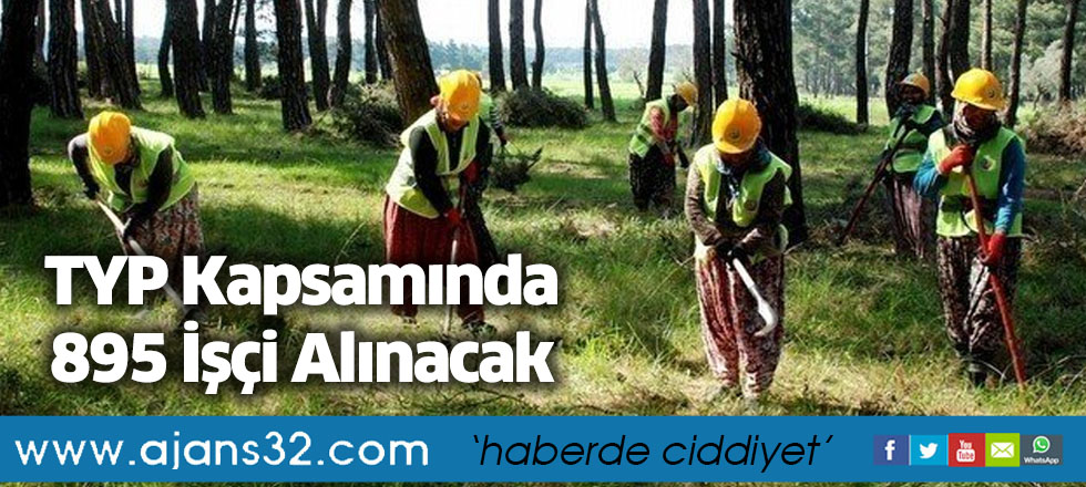 Isparta'daki Kurumlara TYP Kapsamında 895 İşçi Alınacak