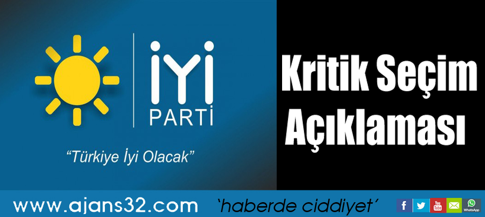 İYİ Parti’den kritik seçim açıklaması: “Listeye İYİ parti de girdi”