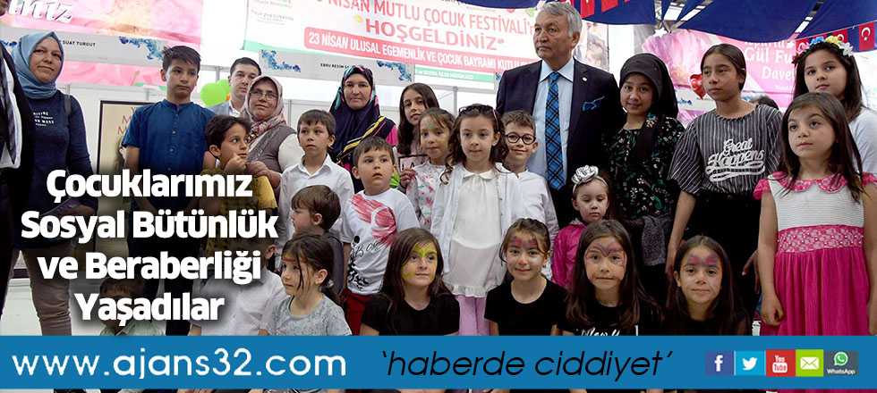Çocuklarımız Sosyal Bütünlük ve Beraberliği Yaşadılar