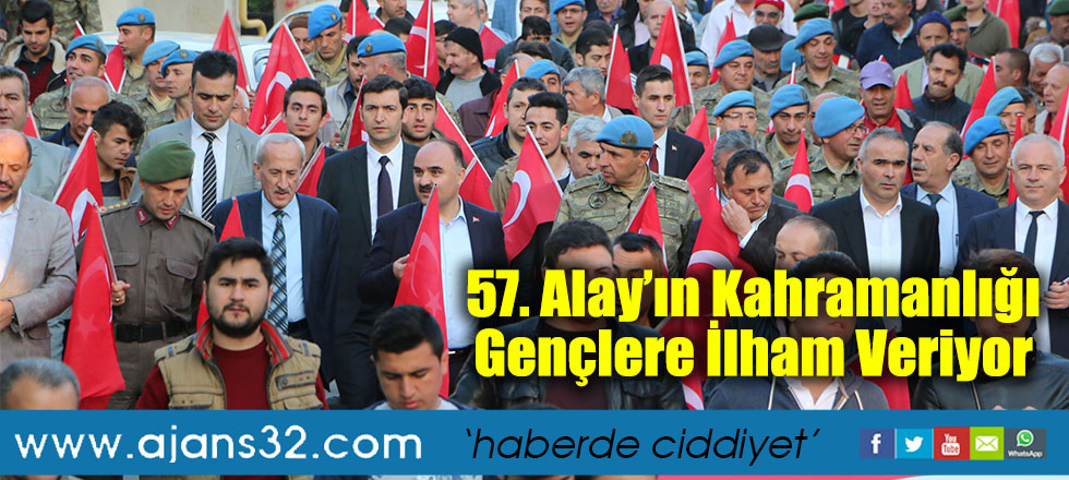 57. Alay’ın Kahramanlığı Gençlere İlham Veriyor