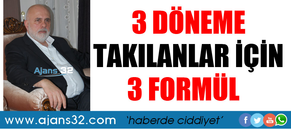 AK Parti'de 3 Döneme Takılanlar İçin 3 Formül