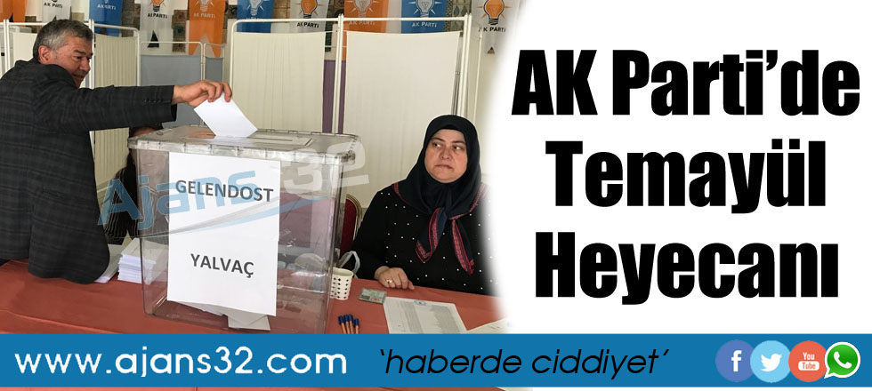 AK Parti'de Temayül Heyecanı