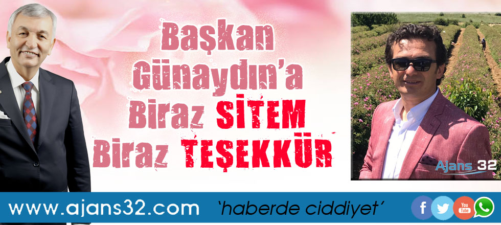 Başkan Günaydın'a Biraz Sitem Biraz Teşekkür