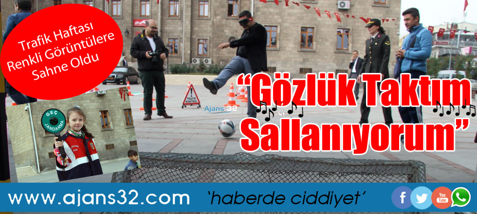 Gözlük Taktım Sallanıyorum! Trafik Haftası Isparta'yı Salladı...