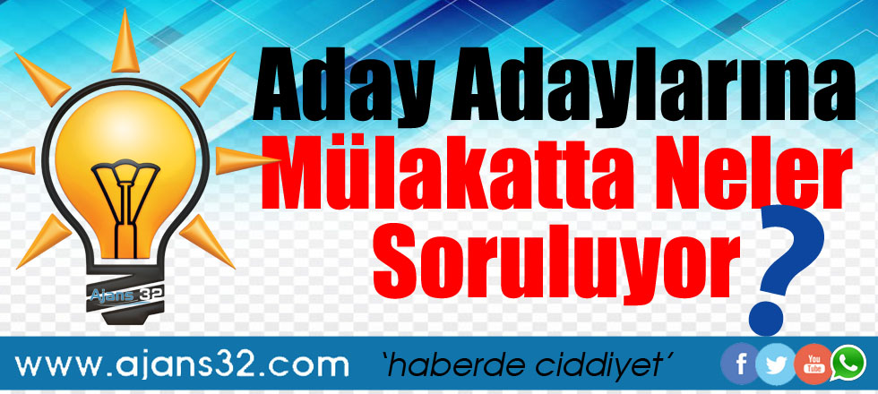 Aday Adaylarına Mülakatta Neler Soruluyor?