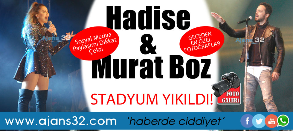 Hadise ve Murat Boz Rüzgar Gibi Geçti...