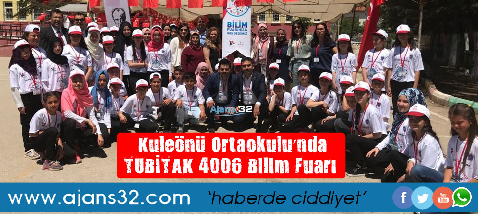 Kuleönü Ortaokulu’nda TUBİTAK 4006 Bilim Fuarı