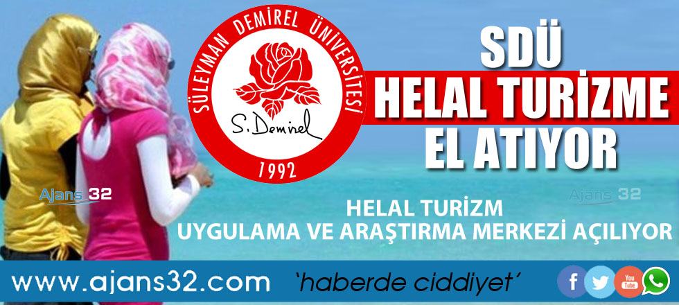 SDÜ Helal Turizme El Atıyor