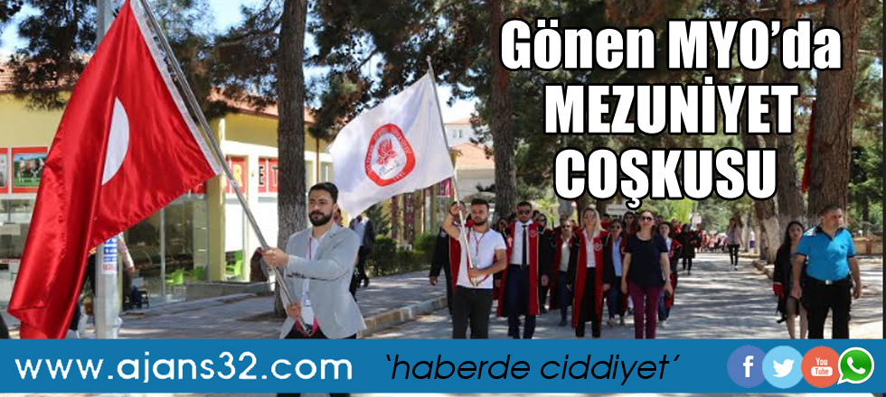 Gönen MYO’da Mezuniyet Coşkusu!