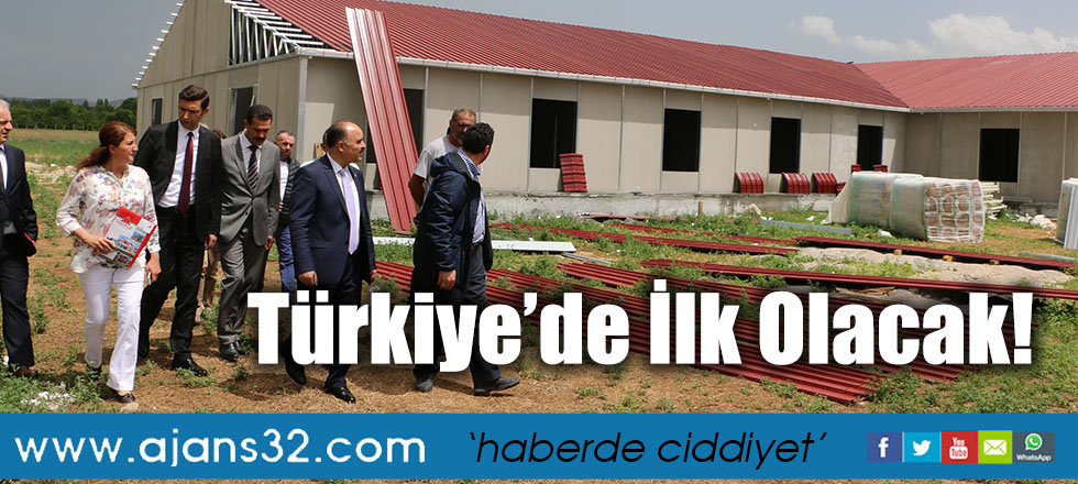 Türkiye’de İlk Olacak!